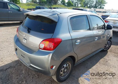 2015 Mitsubishi Mirage De z USA, uszkodzony, nr VIN ML32A3HJ9FH045410